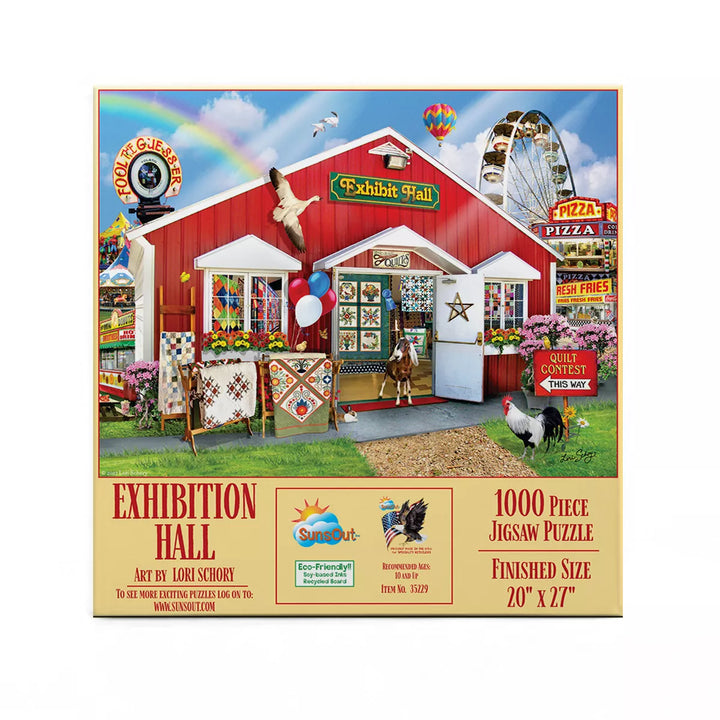 Sunsout Exhibition Hall 1000 Pc Jigsaw Puzzle 35229