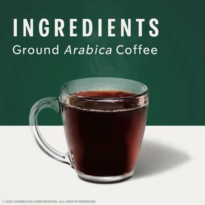 Starbucks Dark French Roast Ground Coffee 40 Oz.