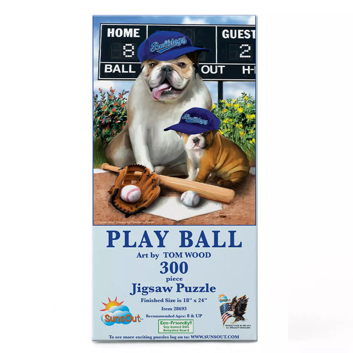 Sunsout Play Ball 300 Pc Jigsaw Puzzle 28693