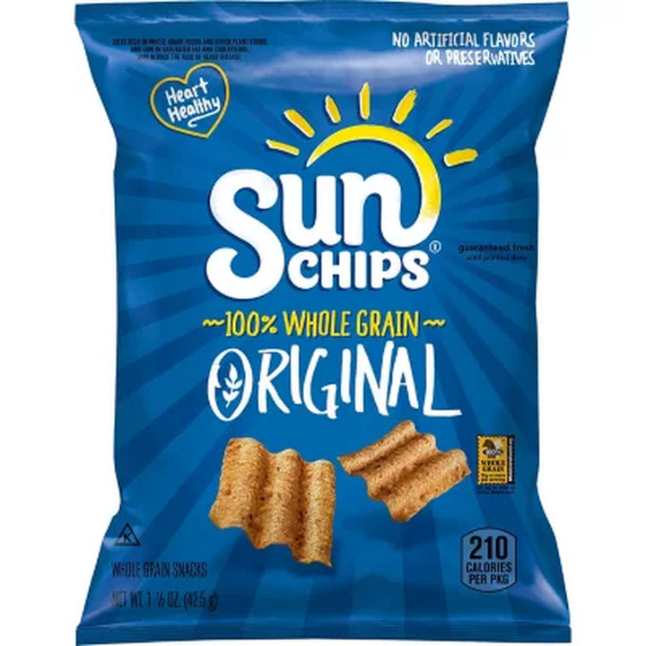 Sunchips Mix Variety Pack Whole Grain Chips 30 Pk.