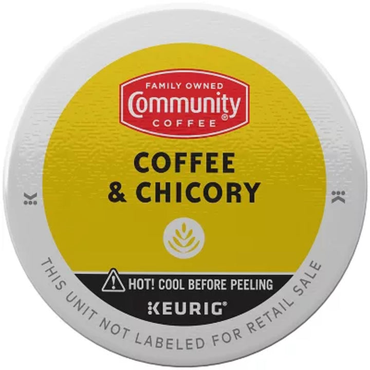 Community Coffee Coffee and Chicory Medium-Dark Roast Single Serve (72 Ct.)