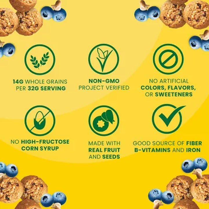 Belvita Blueberry Energy Snack Bites, 1.12 Oz., 20 Pk.