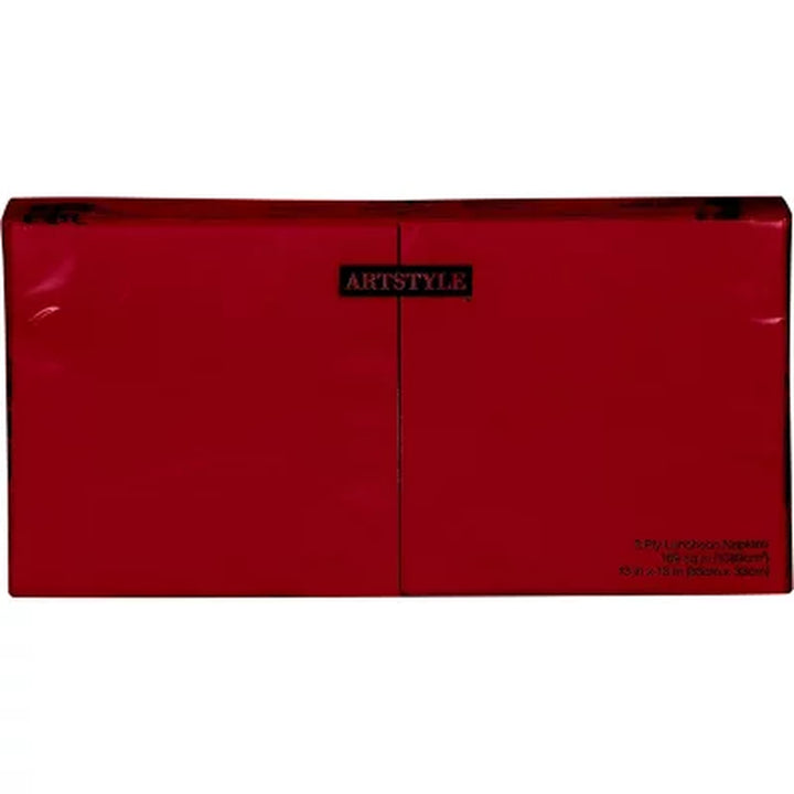 Artstyle 3-Ply Lunch Napkins, 6.5", 200 Ct. (Choose Color)
