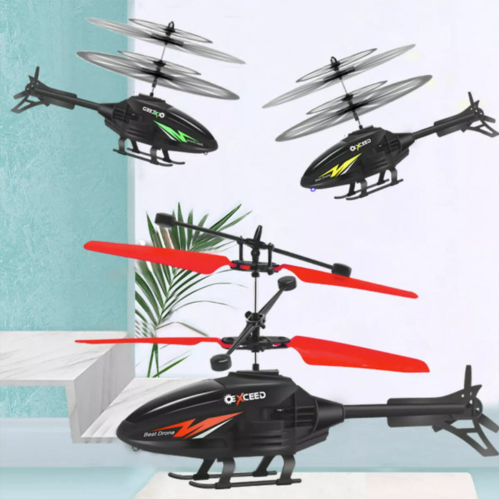 Link Remote Control Helicopter Flying Toy Gyro Stabilizer Infrared 2 Channel