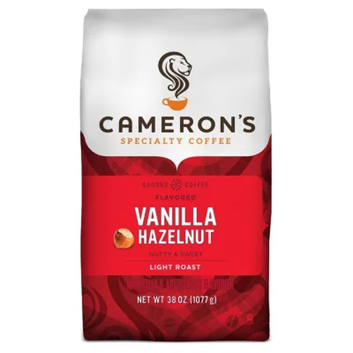 Cameron'S Specialty Ground Coffee, Vanilla Hazelnut 38 Oz.