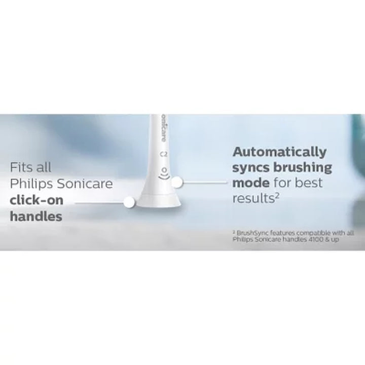 Philips Sonicare Optimal Plaque Control Replacement Brush Heads, 8 Pk.