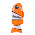 Pool Central Inflatable Clown Fish Swimming Kickboard - 39" - Orange and White