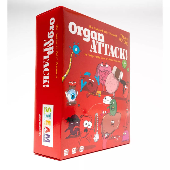 The Awkward Yeti Organ Attack Card Game