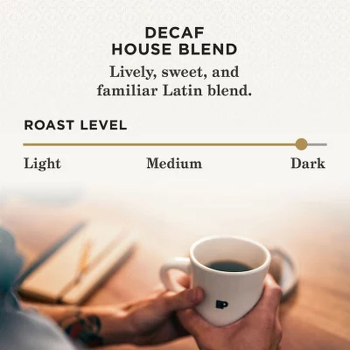 Peet'S Coffee Decaf Dark Roast K-Cup Pods, House Blend 75 Ct.