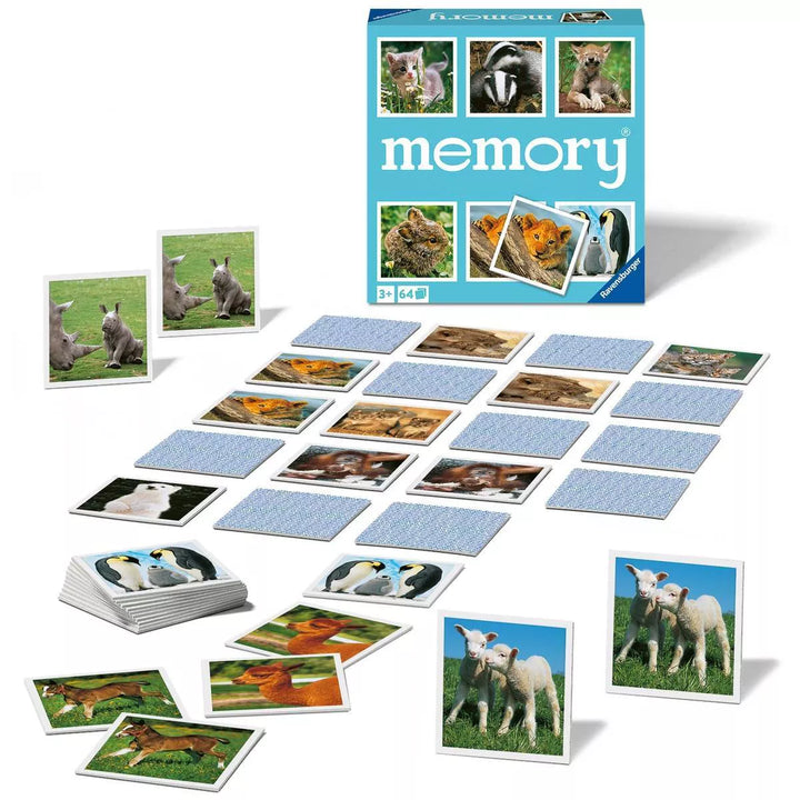 Ravensburger Memory Animal Babies Game