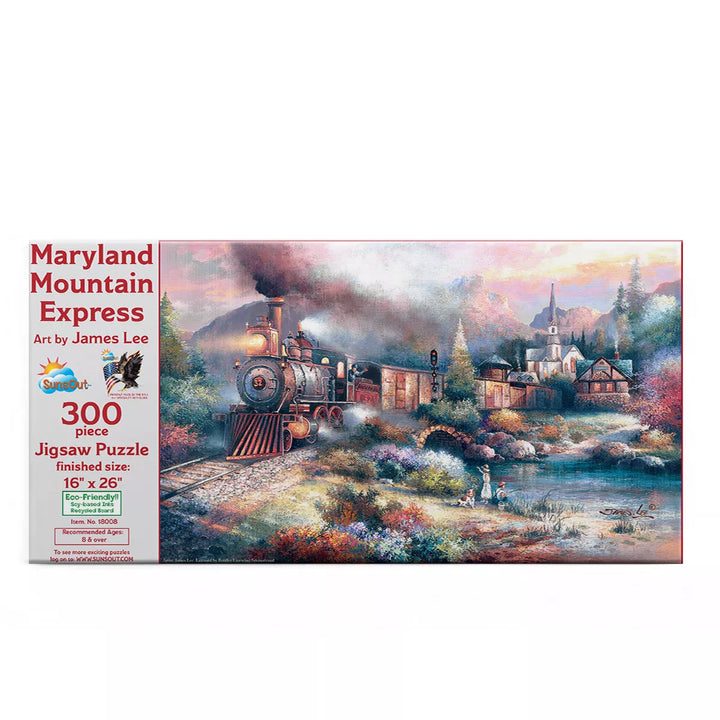 Sunsout Maryland Mountain Express 300 Pc Jigsaw Puzzle 18008