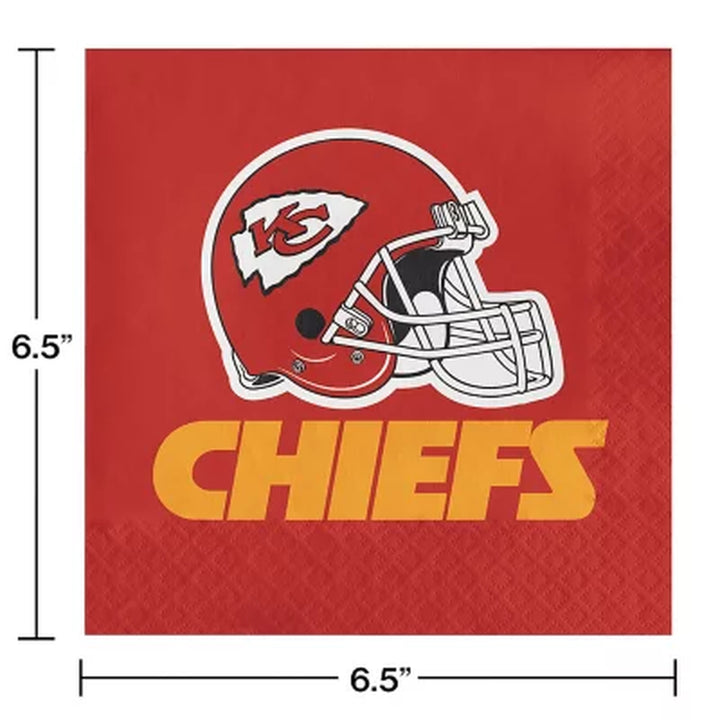 NFL Paper Plates & Napkins Kit, 285 Ct. (Choose Team)