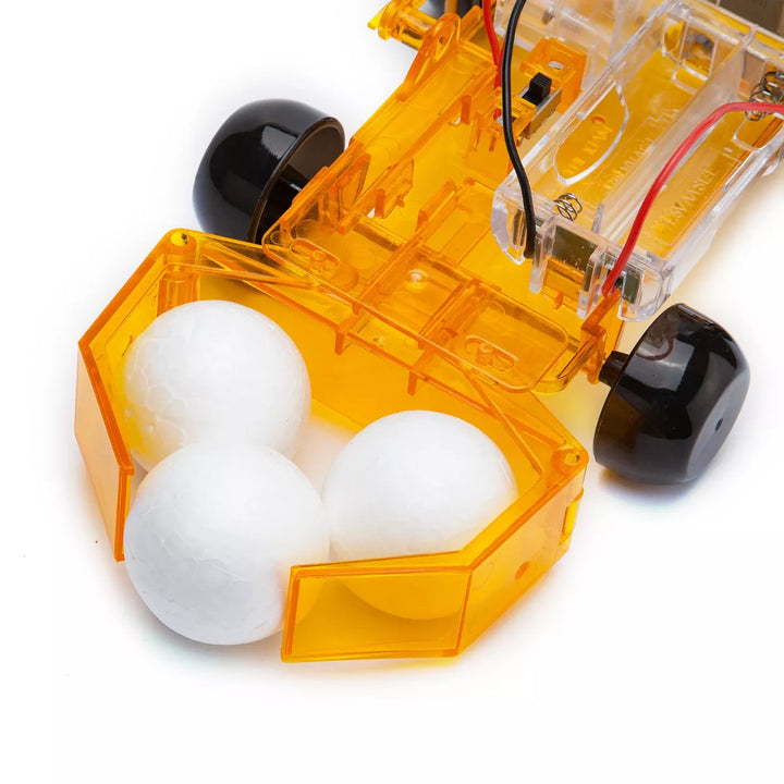 Eastcolight 36403 Robotic Ball Collector Toy, Balls Picker Machine DIY Assembly Science Experiment Educational Stem Toy Set