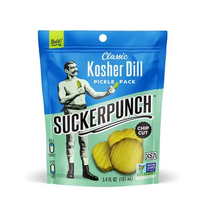 Sucker Punch Pickle Snack Pack 3.4 Oz., 8 Pk.