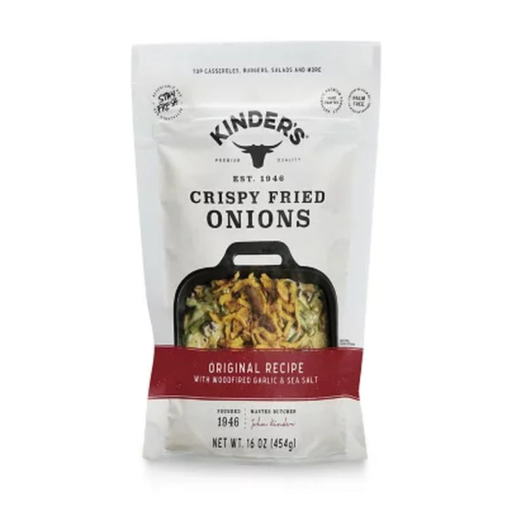 Kinder'S Crispy Fried Onions, 16 Oz.