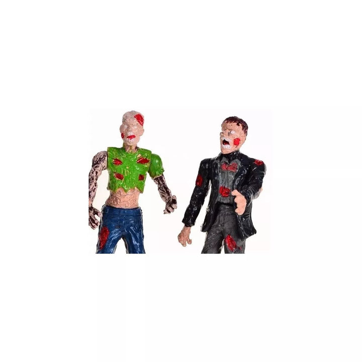 Ready! Set! Play! Link Zombie Action Figures with Movable Joints - Pack of 6