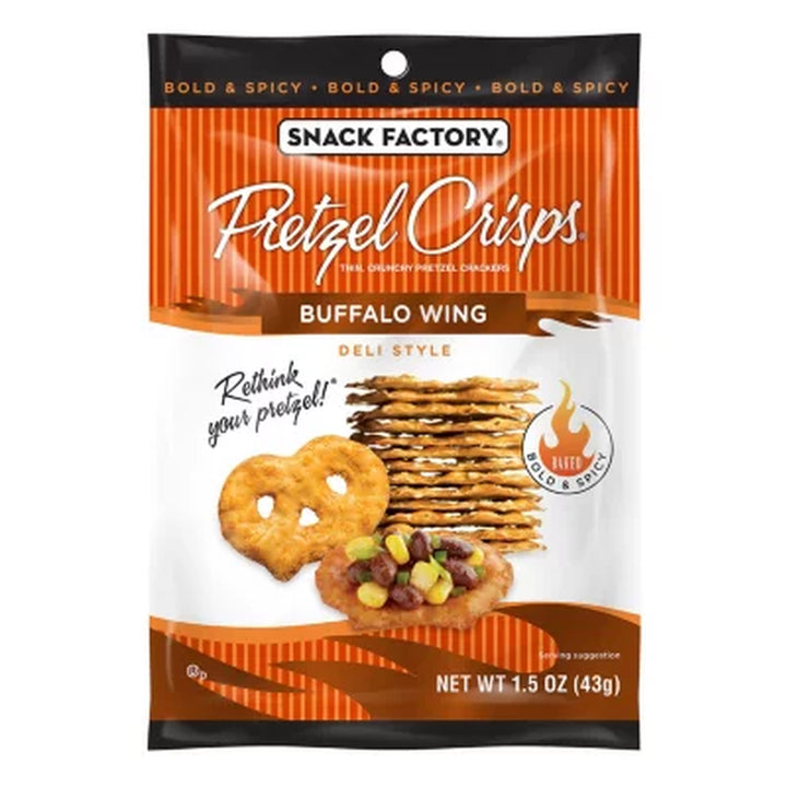 Snack Factory Pretzel Crisps, Variety Pack 1.5 Oz., 24 Pk.