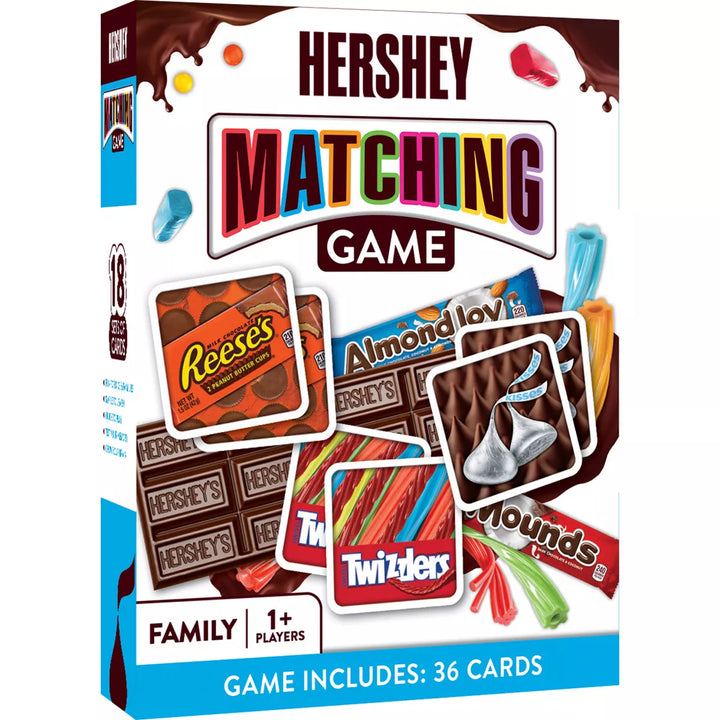 Masterpieces Officially Licensed Hershey Matching Game for Kids and Families.