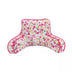 Sophia'S - 18" Doll-Floral Print Back Rest Pillow - Hot Pink