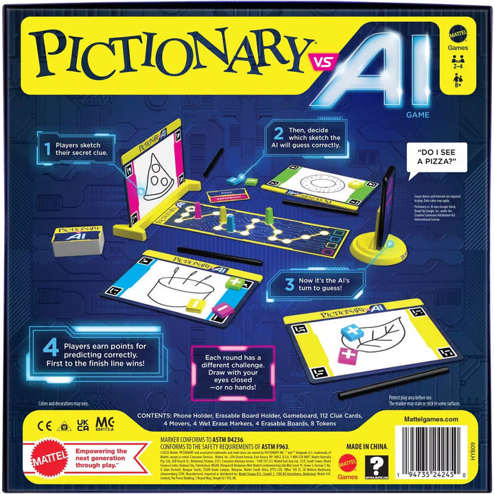 Pictionary Vs. AI Board Game