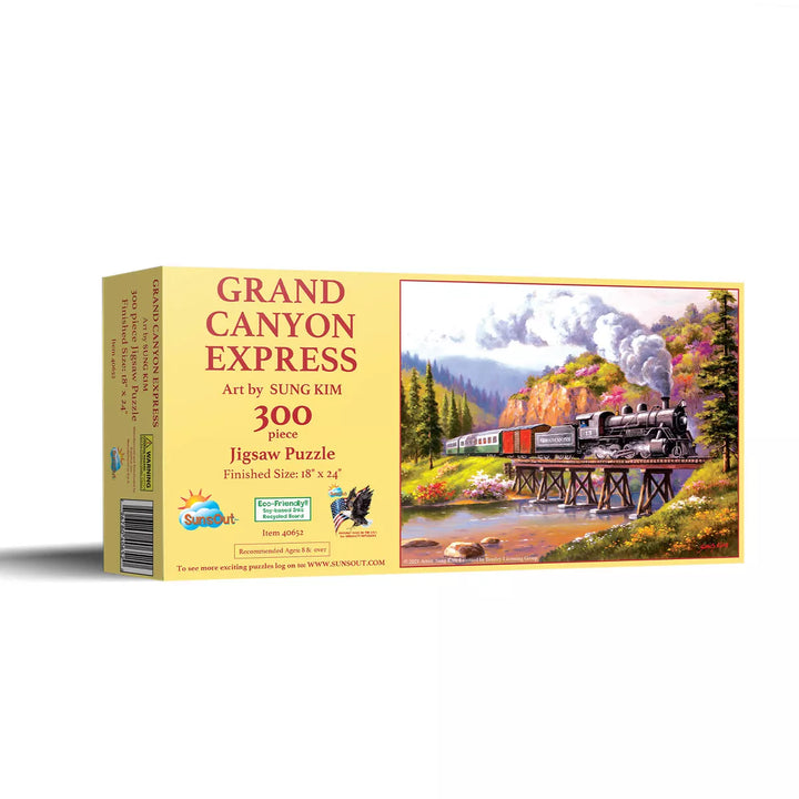 Sunsout Grand Canyon Express 300 Pc Jigsaw Puzzle 40652