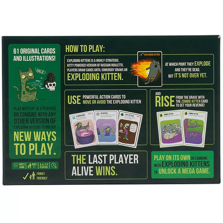 Zombie Kittens Game by Exploding Kittens