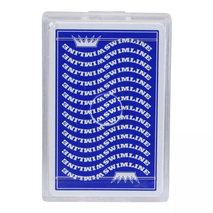 Swimline 3.5" Waterproof Swimming Pool Deck of Playing Cards - Blue/White