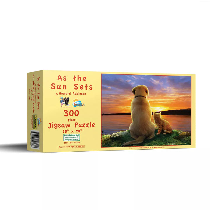 Sunsout as the Sun Sets 300 Pc Jigsaw Puzzle 59388