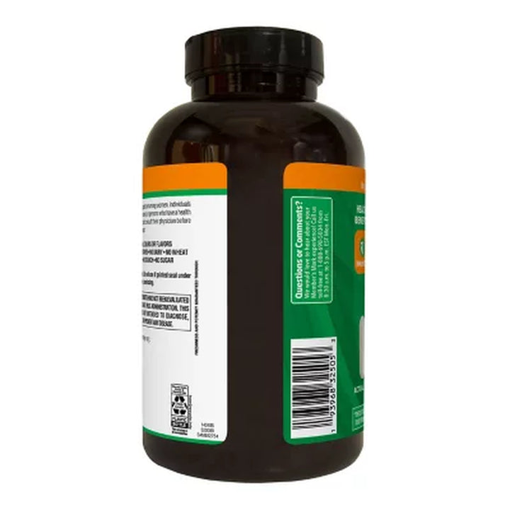 Member'S Mark Vitamin C + Zinc 500 Mg. Capsules, 400Ct.