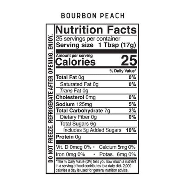 Kinder'S Bourbon Peach & Honey Hot Wing Sauce 31 Oz., 2 Pk.