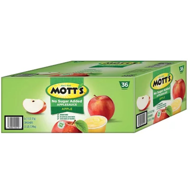 Mott'S Natural Applesauce, 36Ct.
