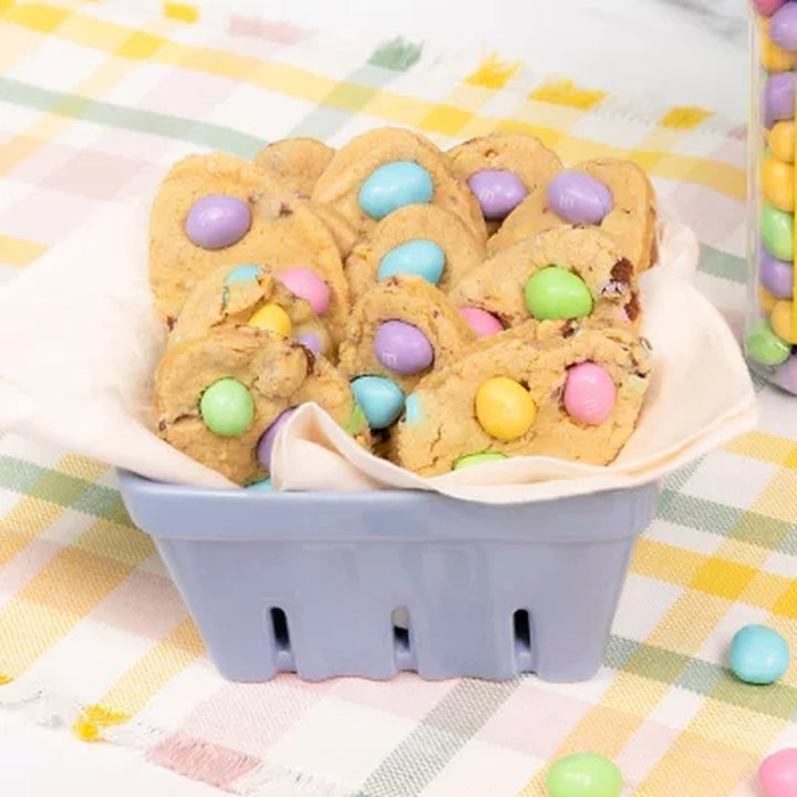 M&M'S Peanut Chocolate Pastel Easter Candy Jar 62 Oz.