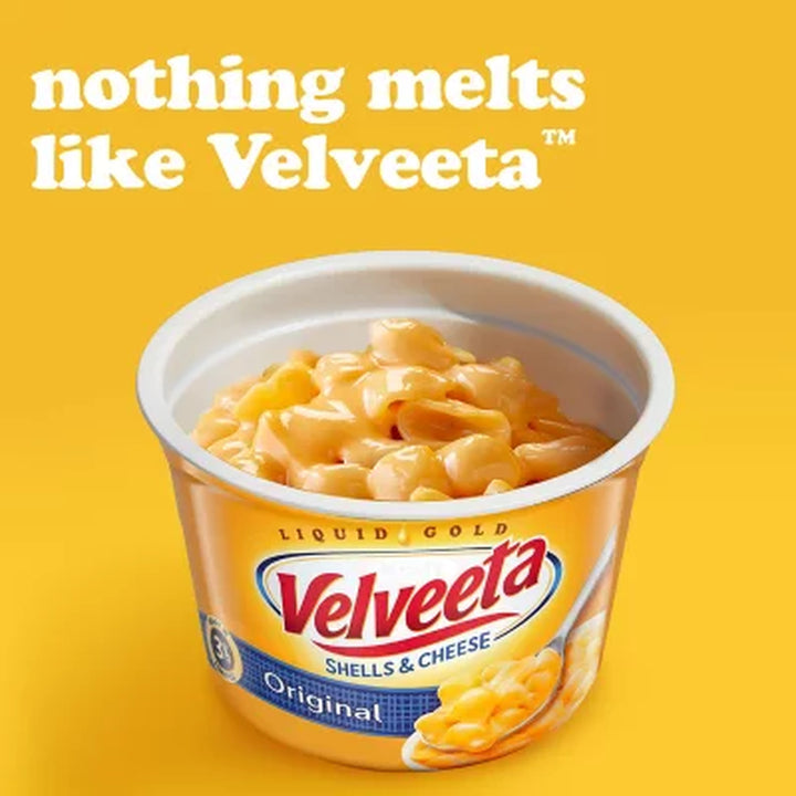 Velveeta Shells and Cheese Original Microwavable Sauce Cups 12 Ct.