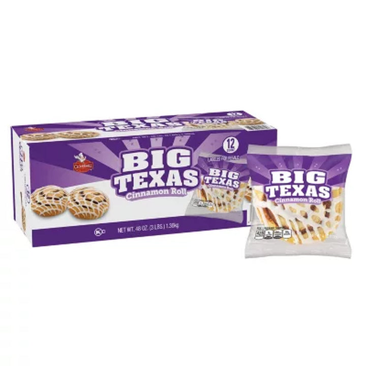 Big Texas Cinnamon Roll 4 Oz., 12 Pk.