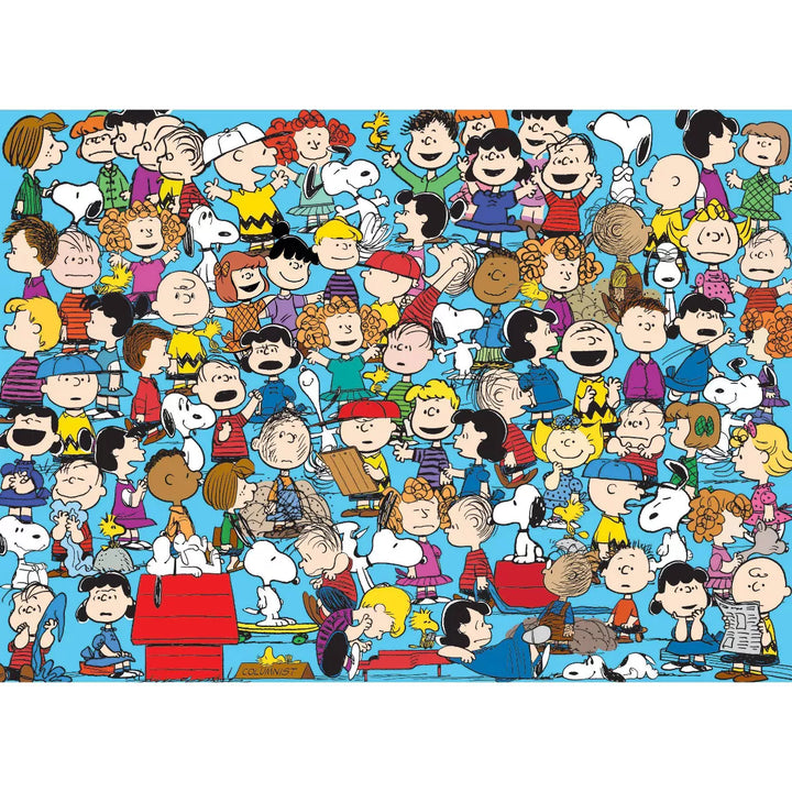 Cra-Z-Art Peanuts 1000 Pc Jigsaw Puzzle - Peanuts Cast of Characters