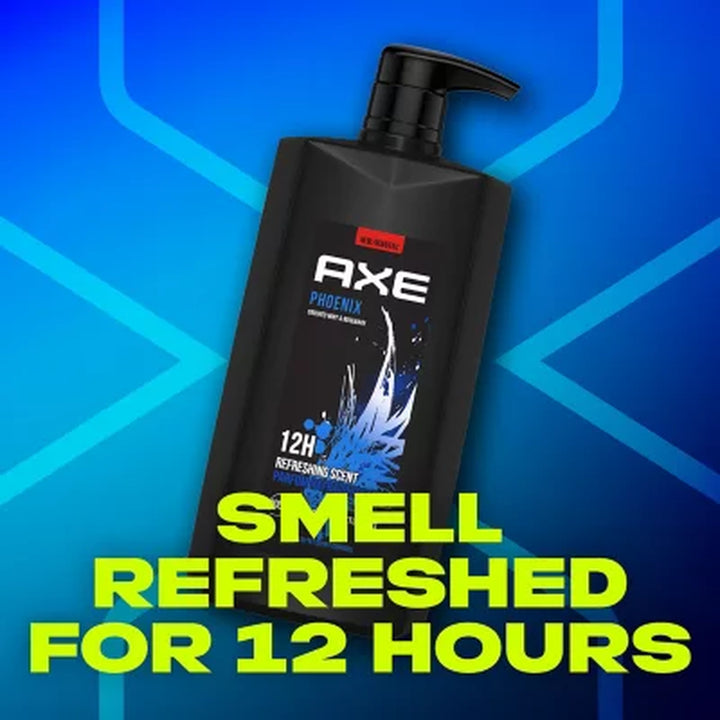 AXE Phoenix Body Wash for Men with Pump, 28 Oz., 2 Ct.