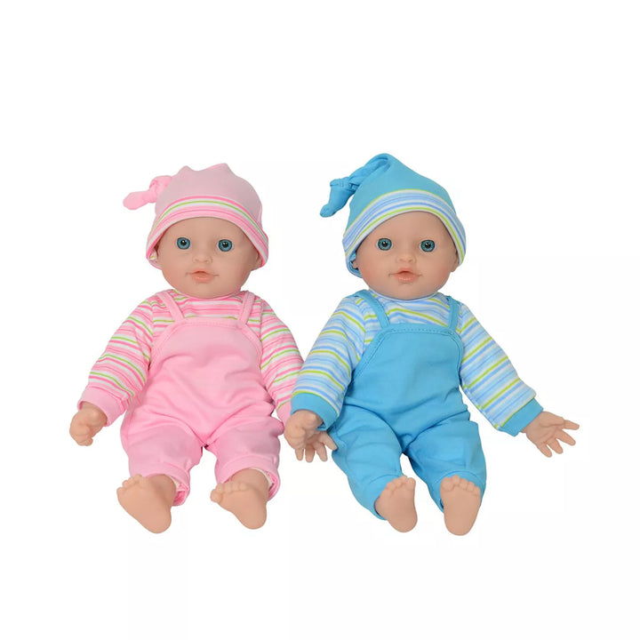 The New York Doll Collection 12 Inch Twins Baby Doll