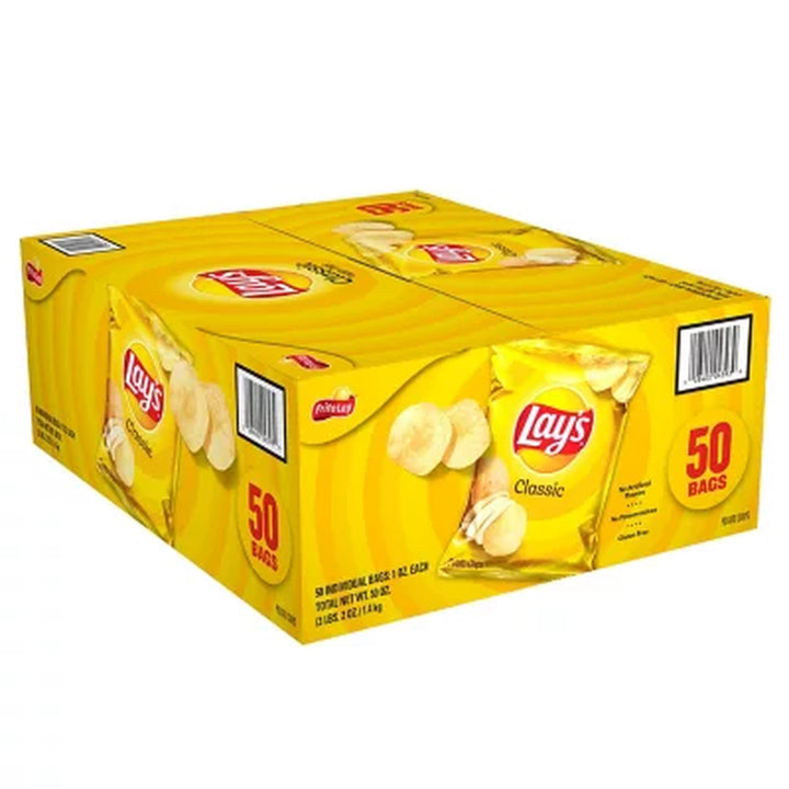 Lay'S Classic Potato Chips 1 Oz., 50 Pk.