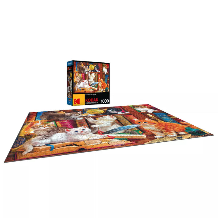 Kodak Premium - Library Mischief - 1000Pc Jigsaw Puzzle