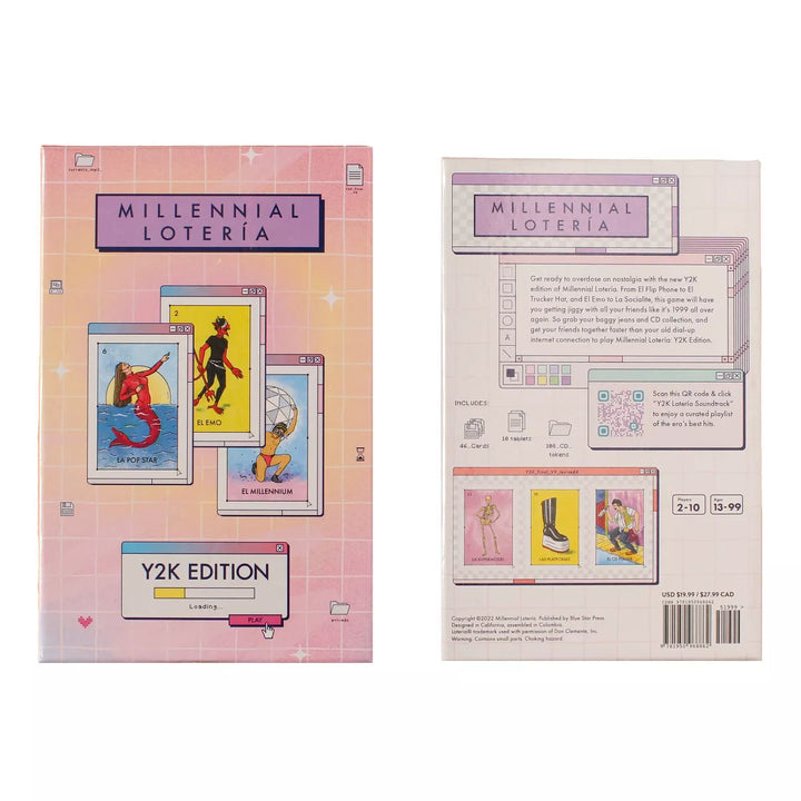 Blue Star Press Millennial Loteria Y2K Edition Game