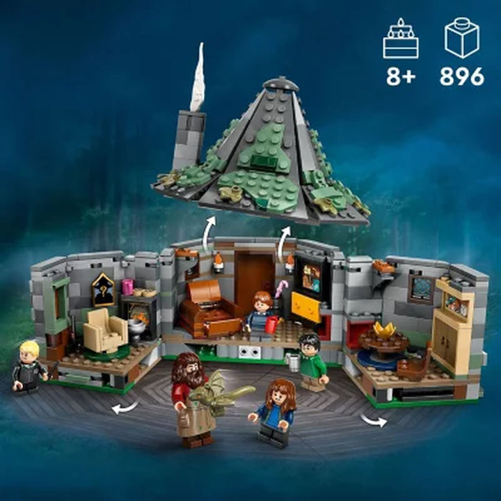 LEGO Harry Potter Hagrid’S Hut: an Unexpected Visit 76428 (896 Pieces)