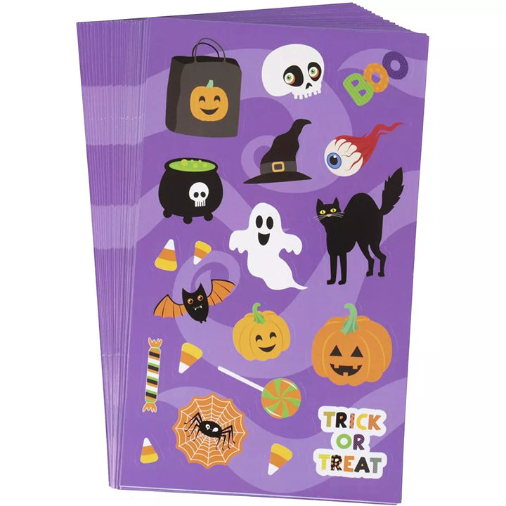 Juvale 720 Pieces Small Halloween Stickers for Kids, Candy Bags, Trick-Or-Treat Buckets, Favors, 20 Designs, 36 Sheets