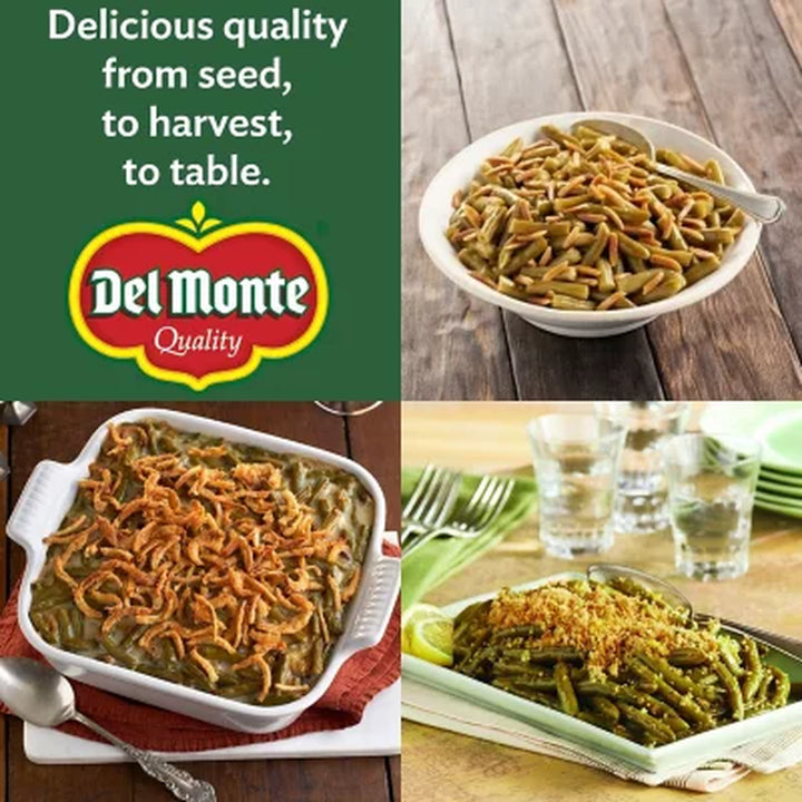 Del Monte Fancy Cut Green Beans, 101Oz.