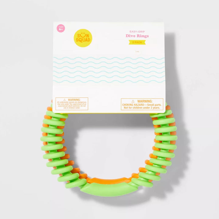 Flexible Dive Rings 2Pk - Sun Squad™