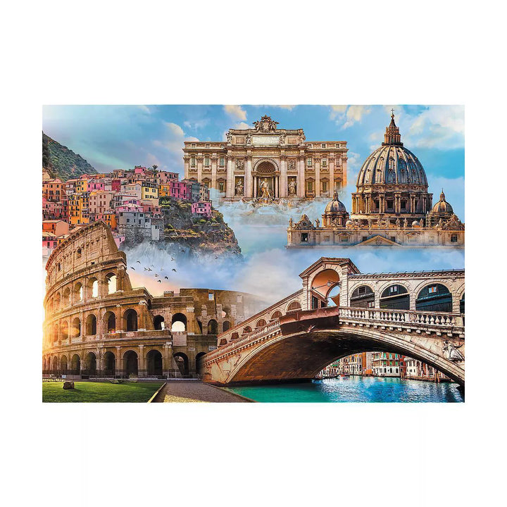 Trefl Favorite Places Italy 1000Pc Puzzle: Brain Exercise, Travel & Nature Theme, Gender Neutral, 12+