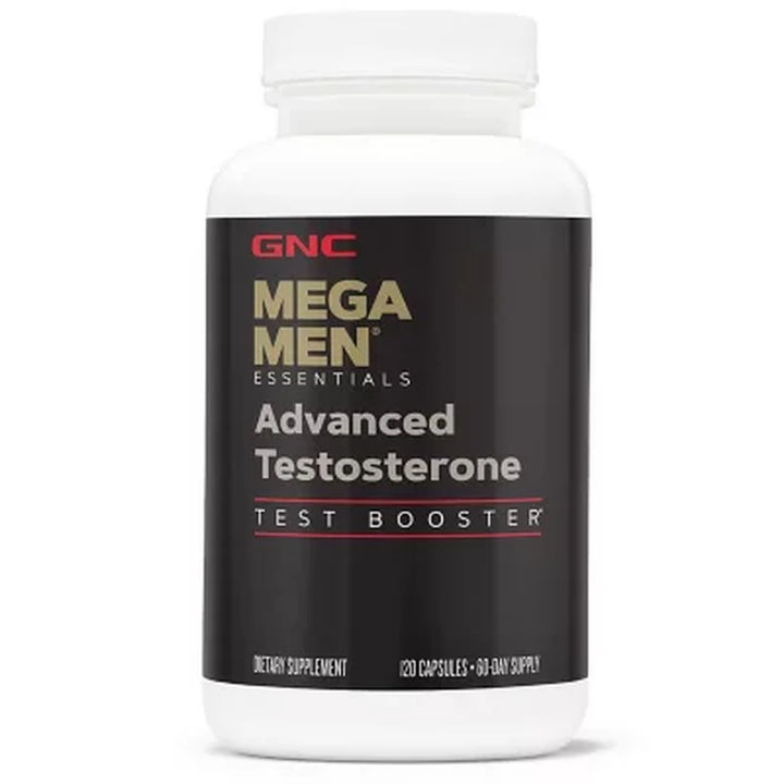 GNC Mega Men Advanced Men'S Testosterone, 120 Ct.