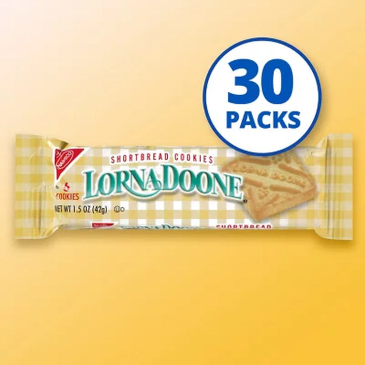 Lorna Doone Shortbread Cookies 1.5 Oz., 30 Pk.