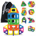 Discovery Kids Magnetic Tile Building Blocks Set 50Pc