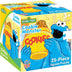 Sesame Street - Cookie Monster'S Adventure, 25-Piece Square Puzzle, for Kids Aged 3+, Officially Licensed, Compact Size for Easy Storage.