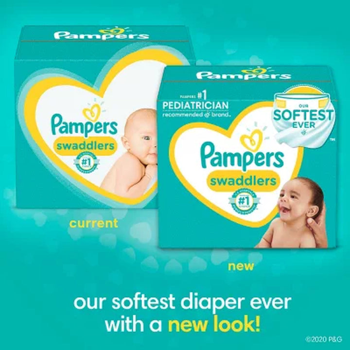 Pampers Swaddlers Softest Ever Diapers, Sizes: Newborn -7